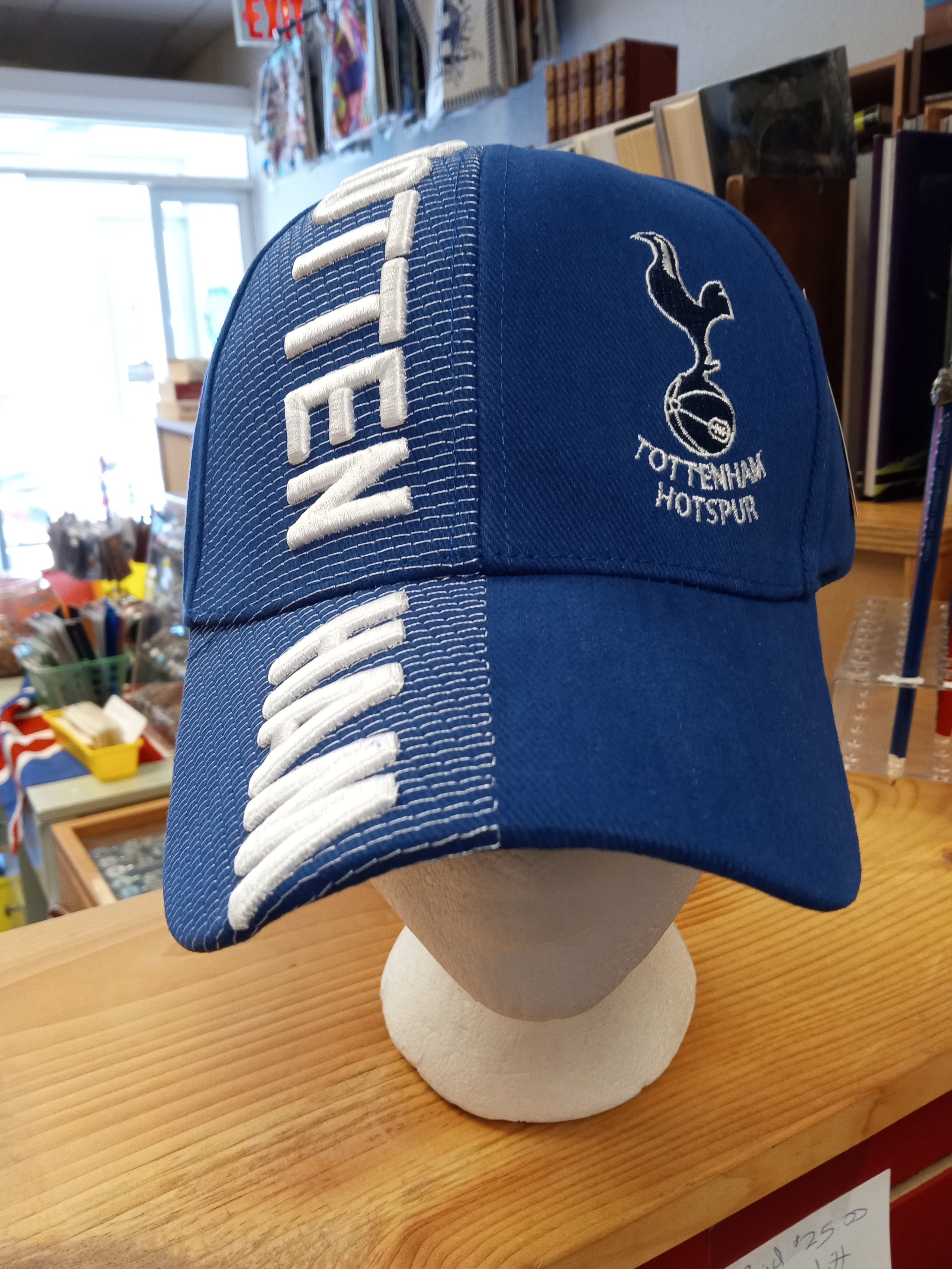 Tottenham Hotspur Spurs Football Club 3D Baseball Cap Paraphernalia Books N Stuff